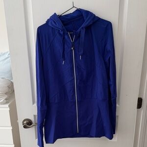 Vintage lululemom zip up Blue Hooded Jacket